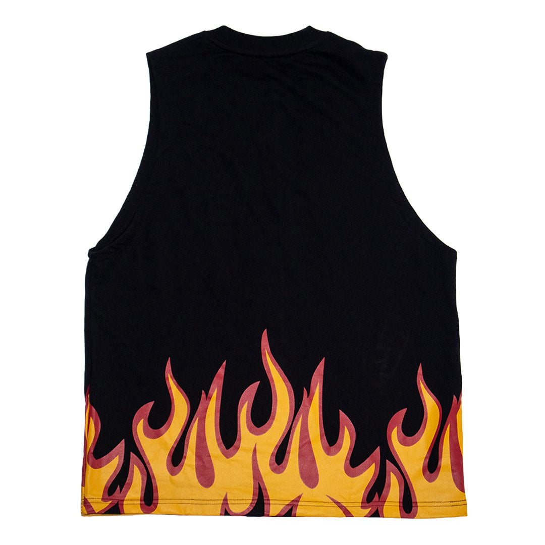 Sleeveless Flame T-shirt