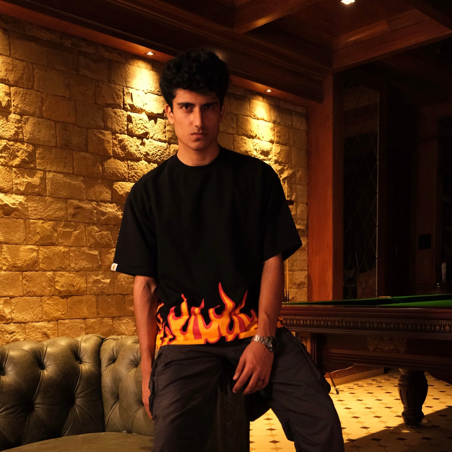 Flame Oversized Tshirt