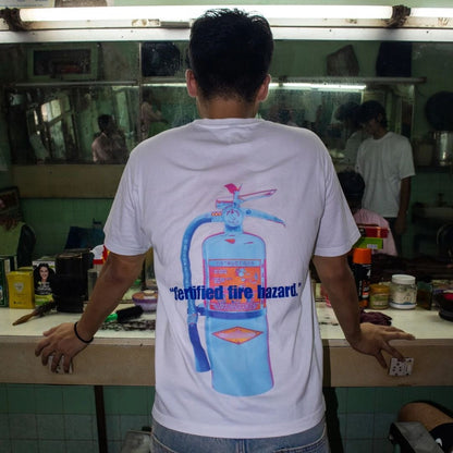 Certified Fire Hazard Oversized Tshirt