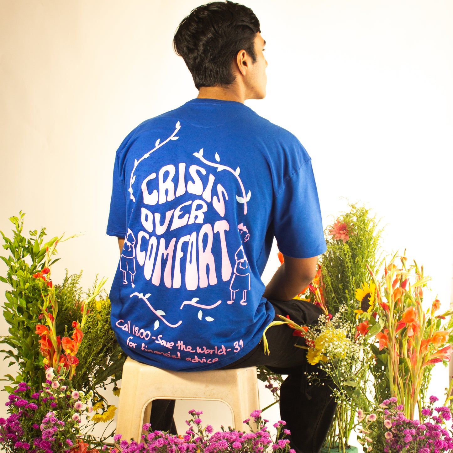 Crisis Over Comfort Oversized Tshirt